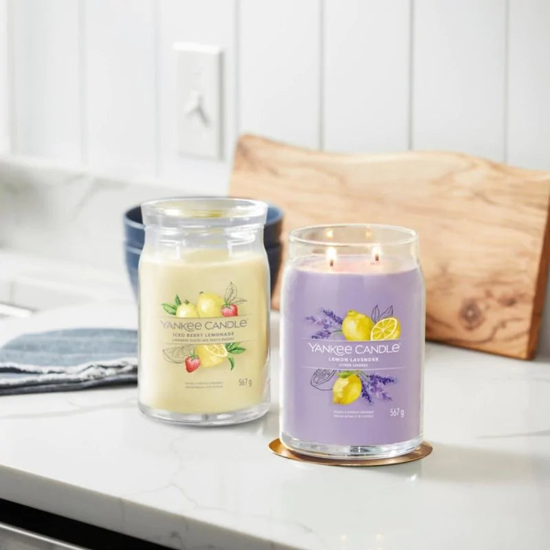 Yankee Candle Signature Świeca Zapachowa Duża Lemon Lavender