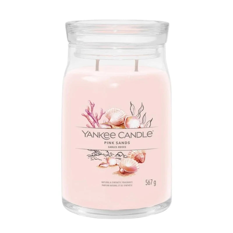 Yankee Candle Signature Świeca Zapachowa Duża Pink Sands