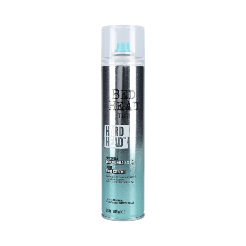 TIGI Tigi Hard Head Extreme Hold Lakier Do Włosów Extra Mocny 385ml — Składniki i ocena