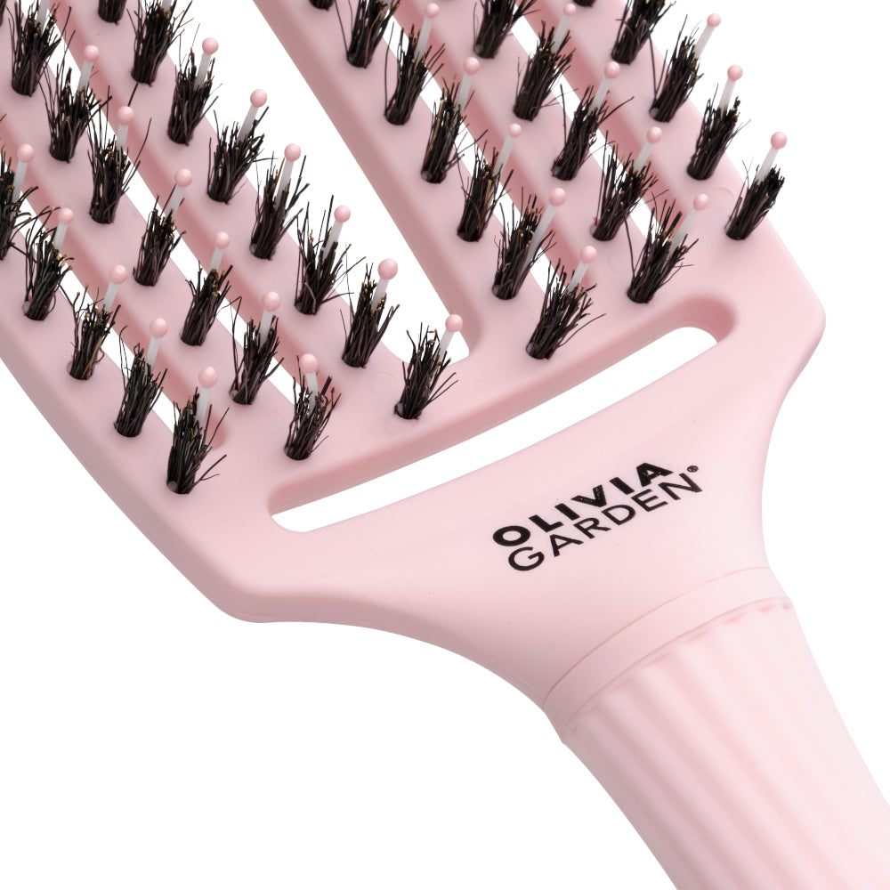 Olivia Garden Szczotka Fingerbrush Combo Pastel Pink Medium