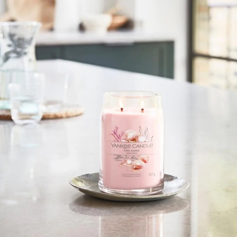 Yankee Candle Signature Świeca Zapachowa Duża Pink Sands