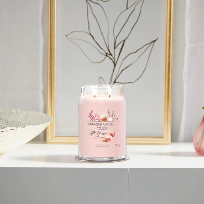Yankee Candle Signature Świeca Zapachowa Duża Pink Sands