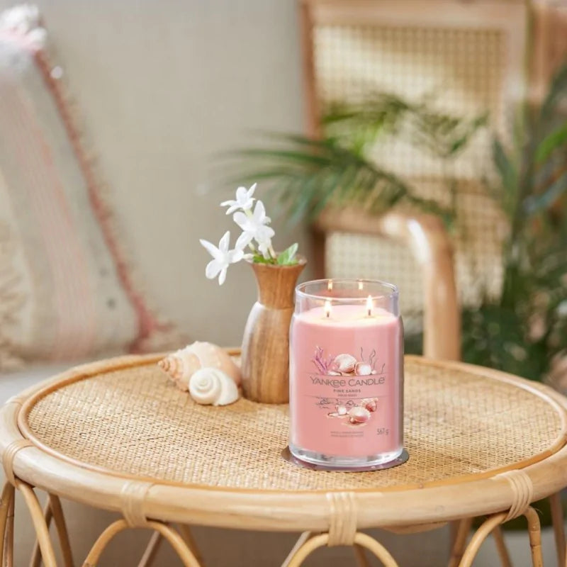 Yankee Candle Signature Świeca Zapachowa Duża Pink Sands