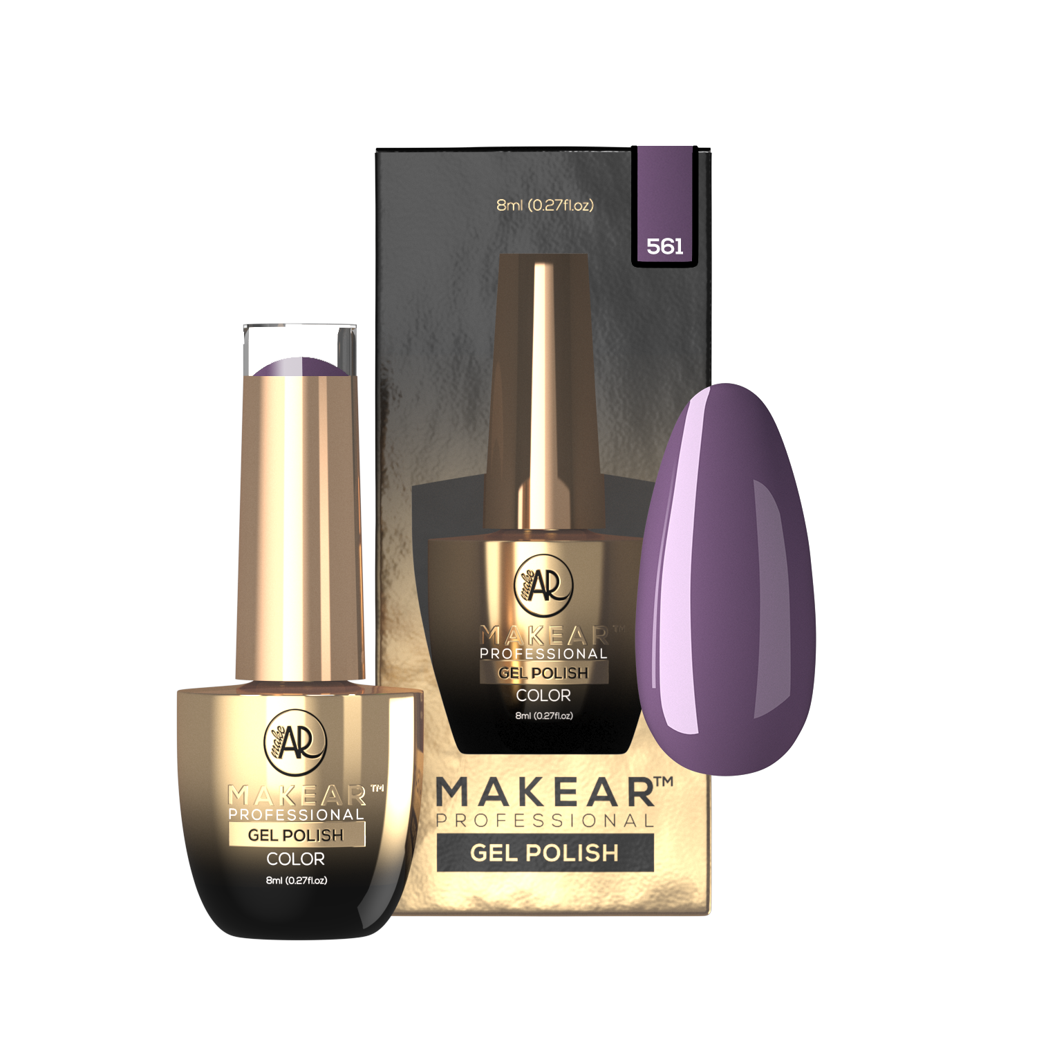 Makear Lakier Hybrydowy 561 Regular 8Ml