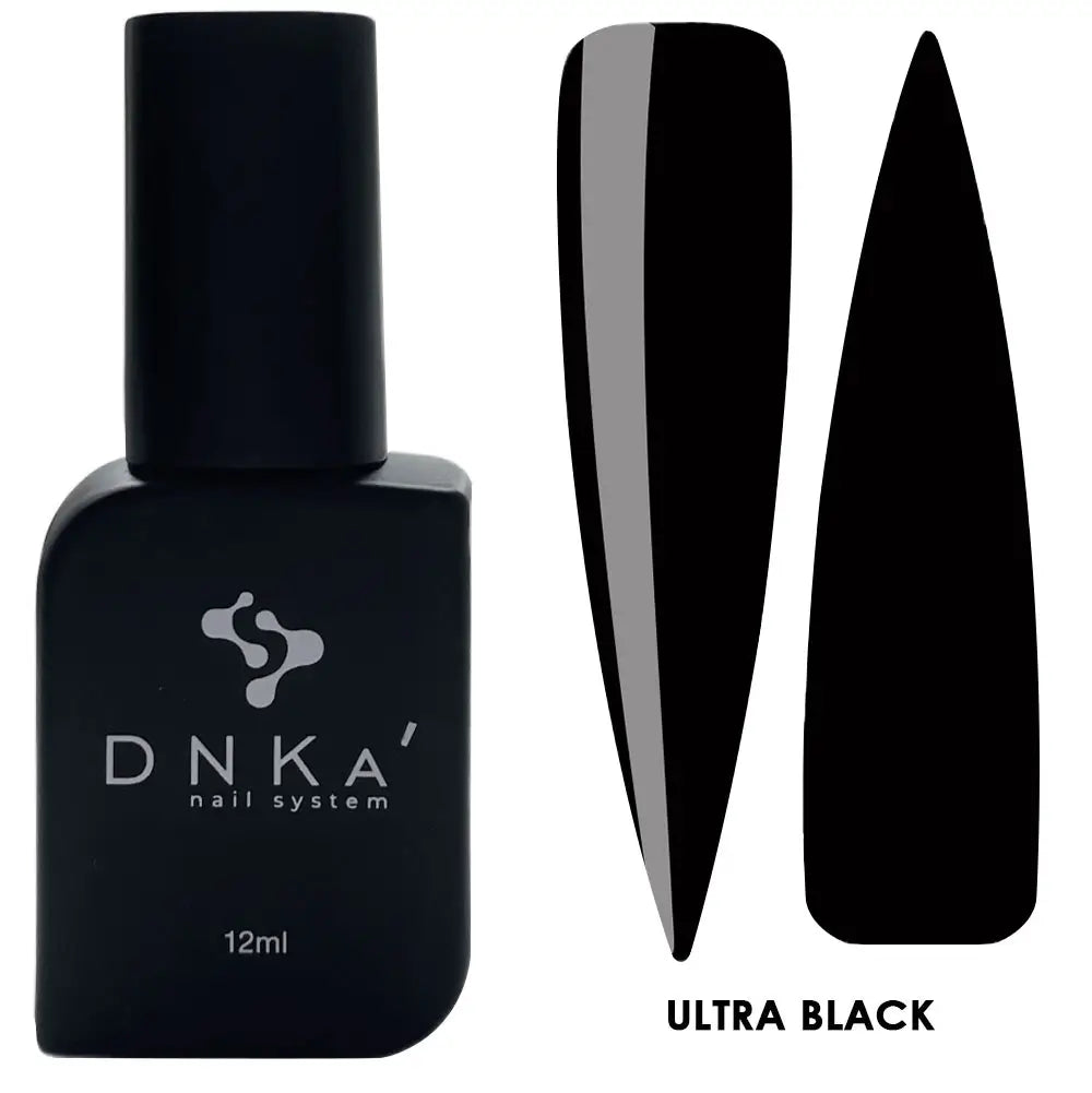 DNKa Color Gel Polish Lakier Hybrydowy Ultra Black 12ml