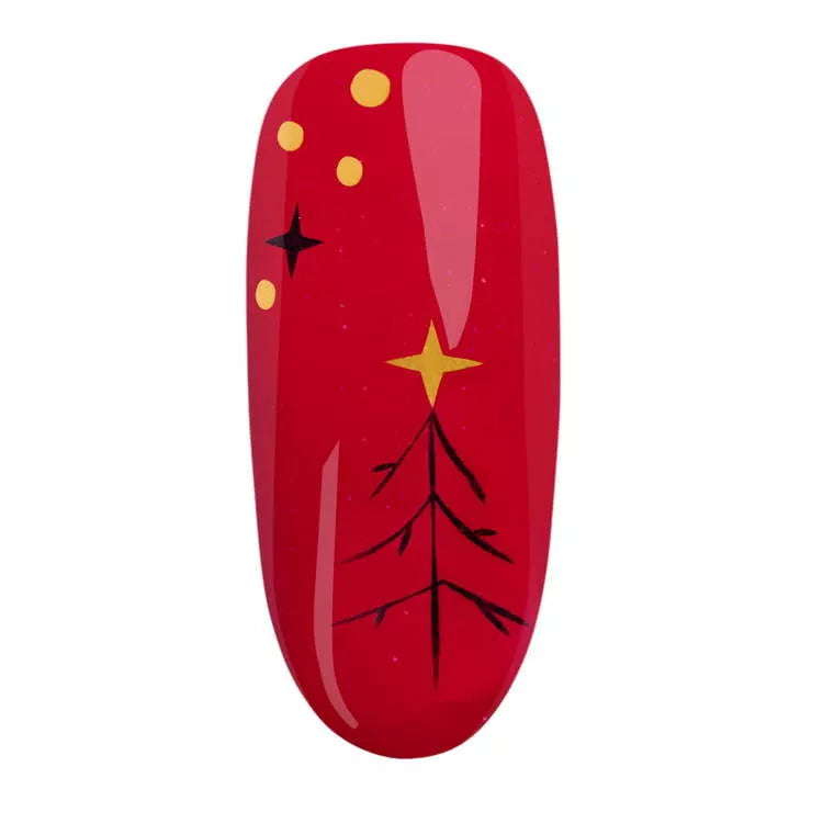 NeoNail Zestaw Trio Set: 2 Lakiery + Naklejki Wodne