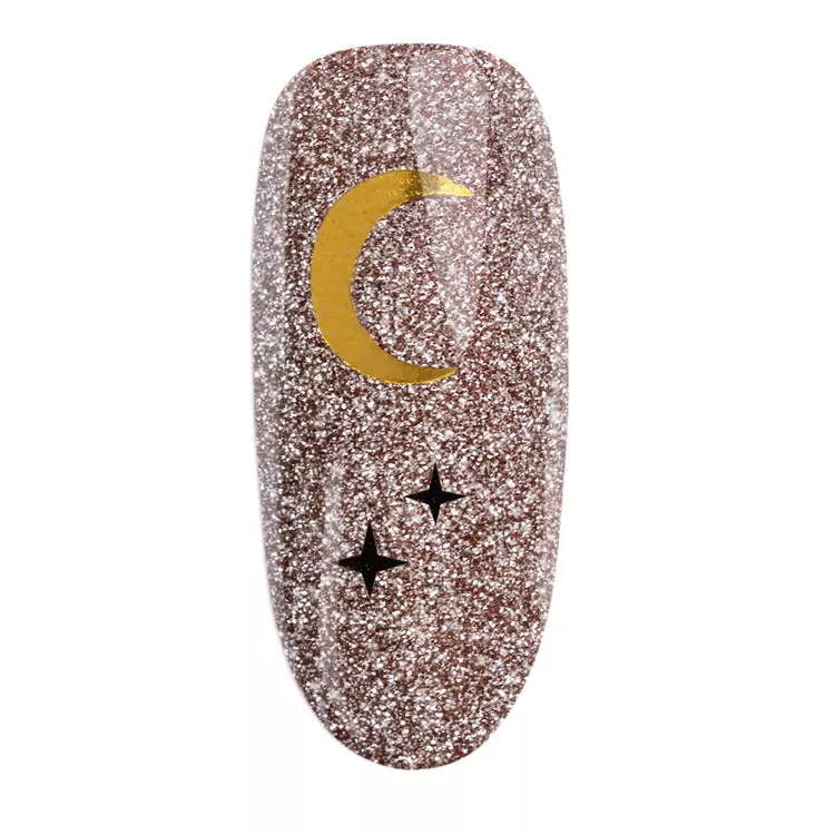 NeoNail Zestaw Trio Set: 2 Lakiery + Naklejki Wodne