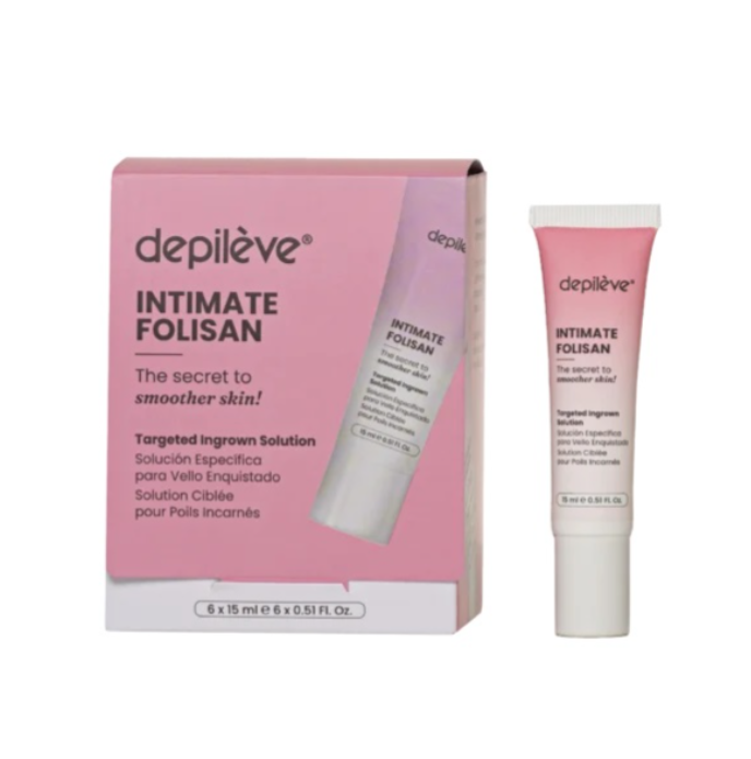 Depileve - Folisan Roll-On Na Wrastające Włosy 6x15ml