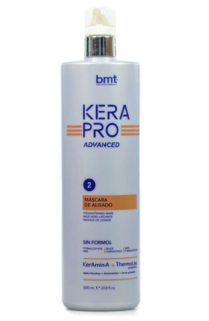 Kativa BMT Kera Pro Advanced Mascara De Alisado 2 - Maska prostująca do włosów 1000 ml