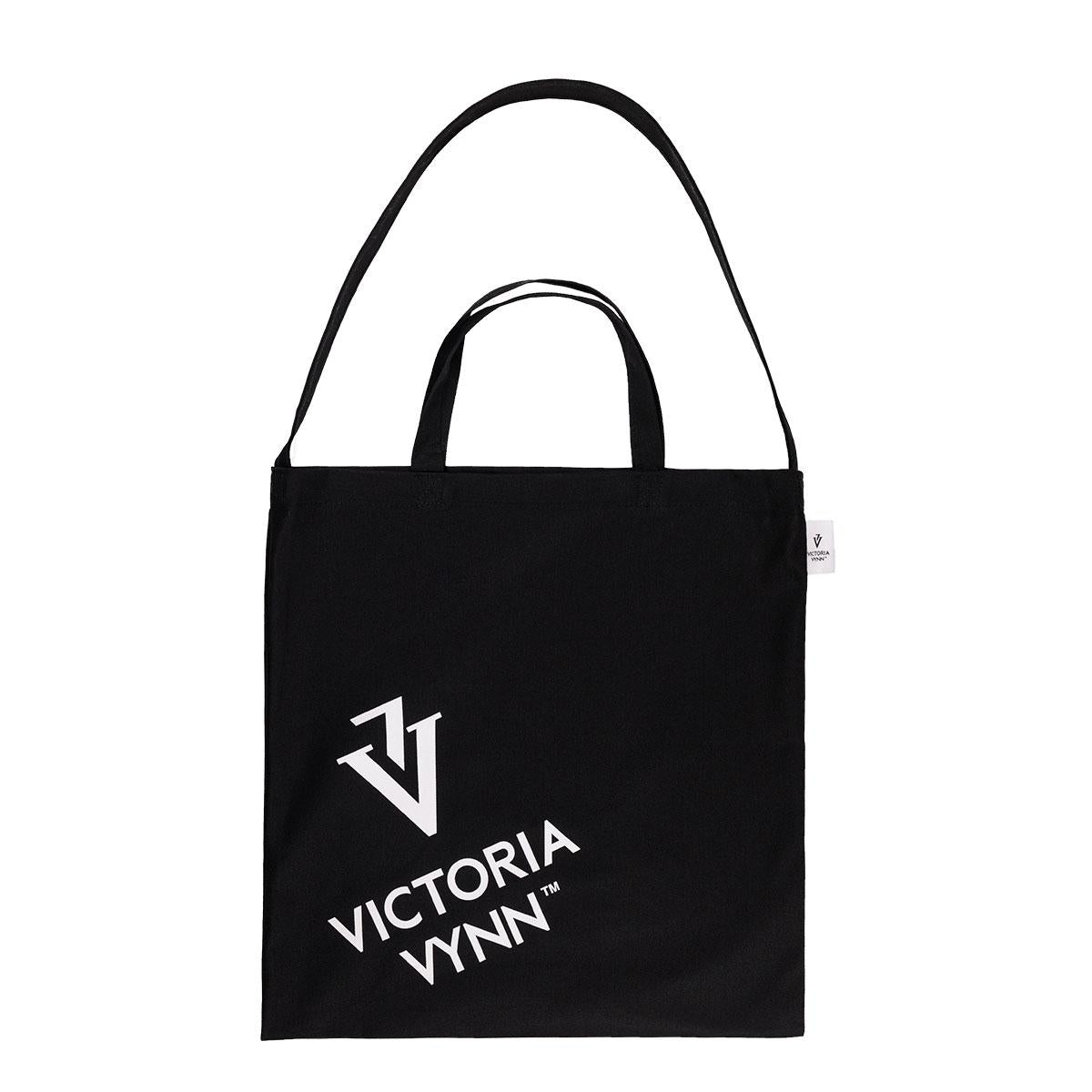 Victoria Vynn Torba Bawełniana 45x45 cm Cotton Bag Czarna