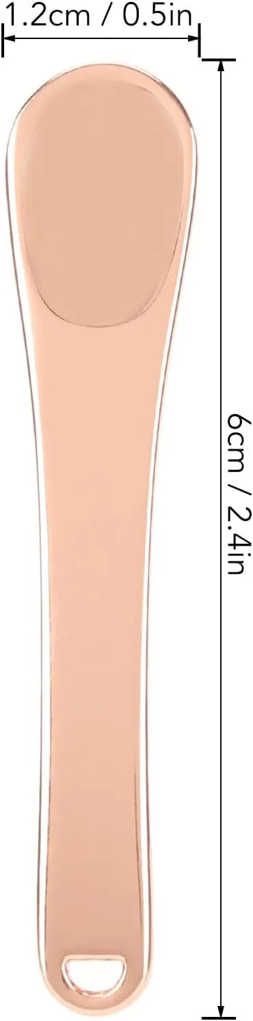 Wielorazowe Szpatułki Kosmetyczne Do Nakładania Kremów Rose Gold