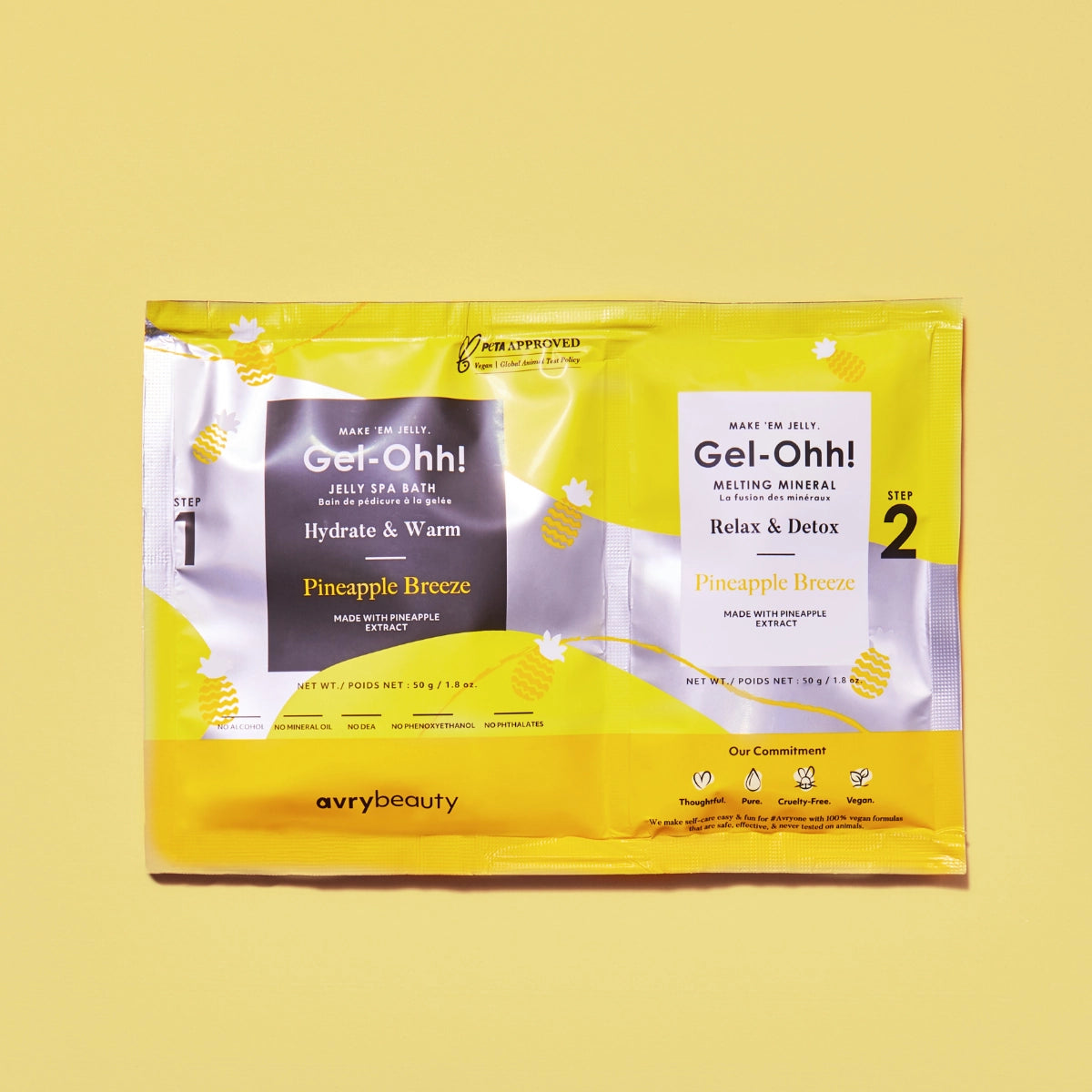 AvryBeauty Gel-Ohh! Żelowy Pedicure Cannabis Sativa (1)