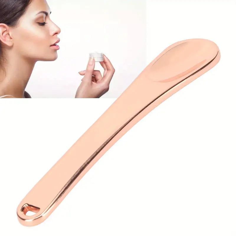 Wielorazowe Szpatułki Kosmetyczne Do Nakładania Kremów Rose Gold