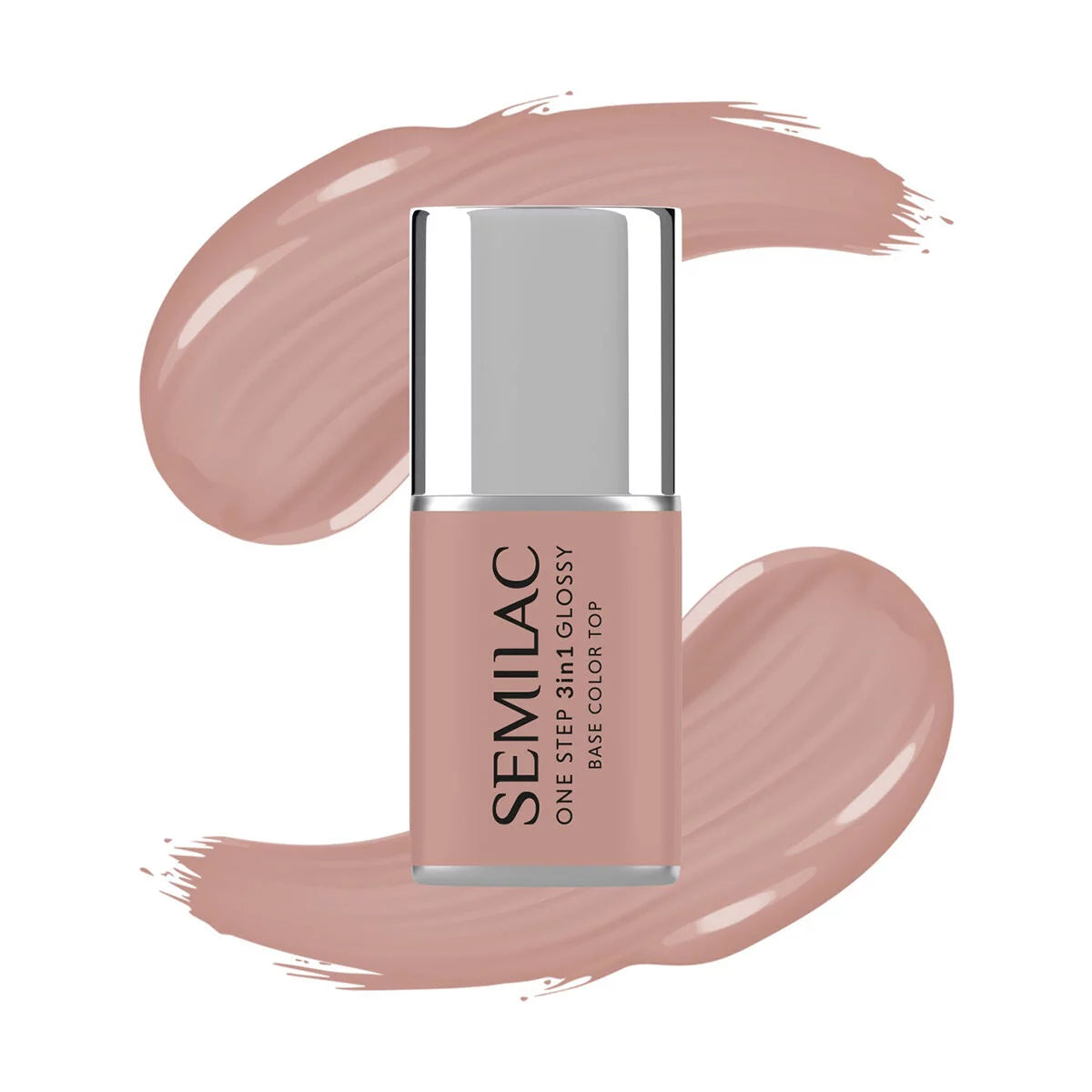 Semilac Lakier Hybrydowy One Step 3in1 Glossy S210 French Beige 7 ml