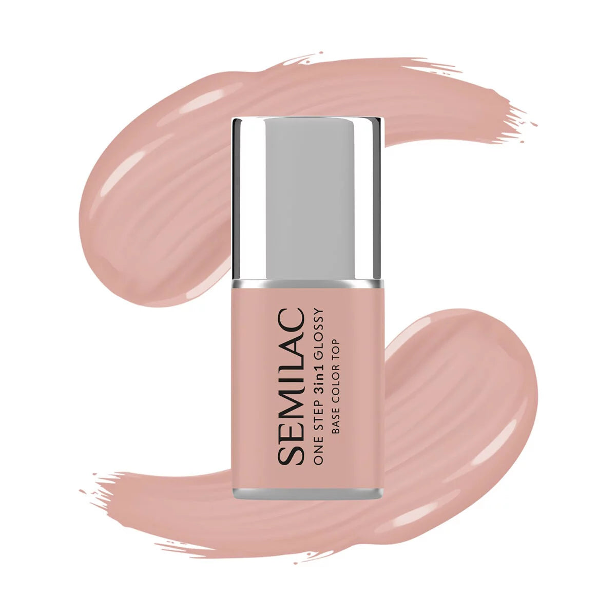 Semilac Lakier Hybrydowy One Step 3in1 Glossy S450 Light Peach 7 ml