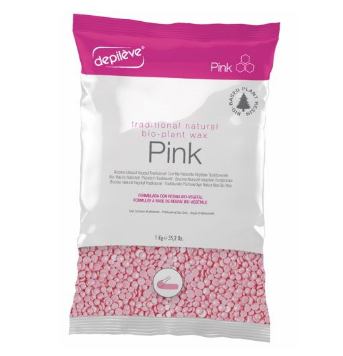 Depileve - Wosk Tradycyjny Biowax Różany W Granulkach 1kg