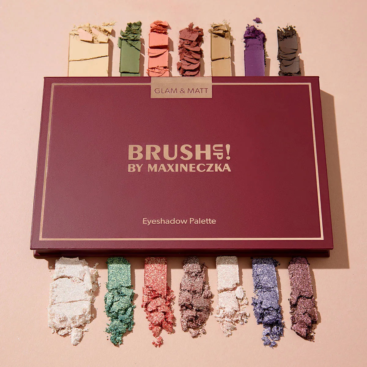 Brush Up! By Maxineczka Paleta Cieni Do Powiek Eyeshadow Palette 21g