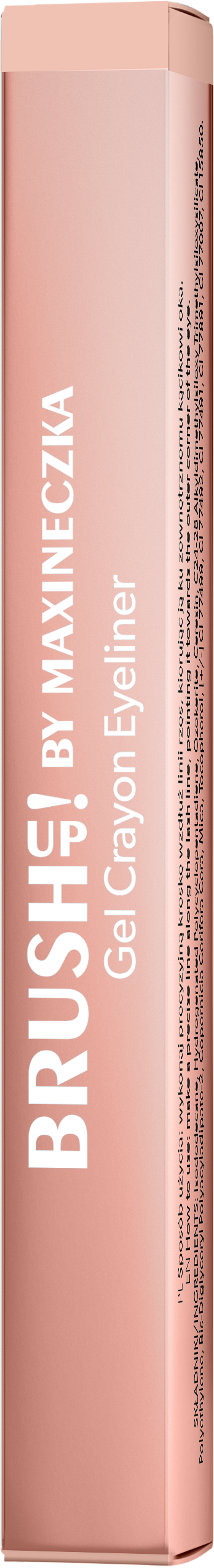 Brush Up! By Maxineczka Żelowa Kredka Do Oczu Gel Crayon Eyeliner 04 Light Beige