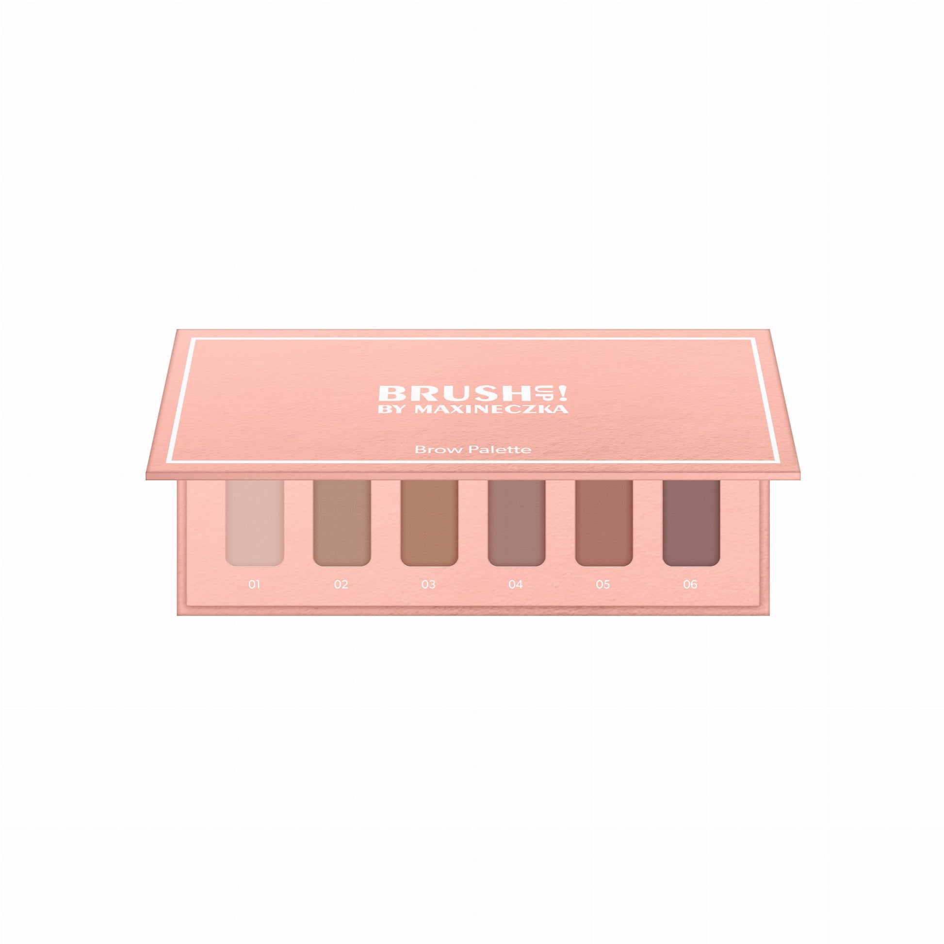 Brush Up! By Maxineczka Paleta Cieni Do Brwi Brow Palette 7,5g