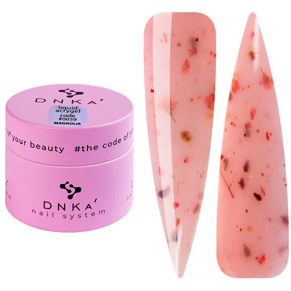 DNKa Liquid Acrygel Płynny Żel Wzmacniający Płytkę #0039 Magnolia 15ml