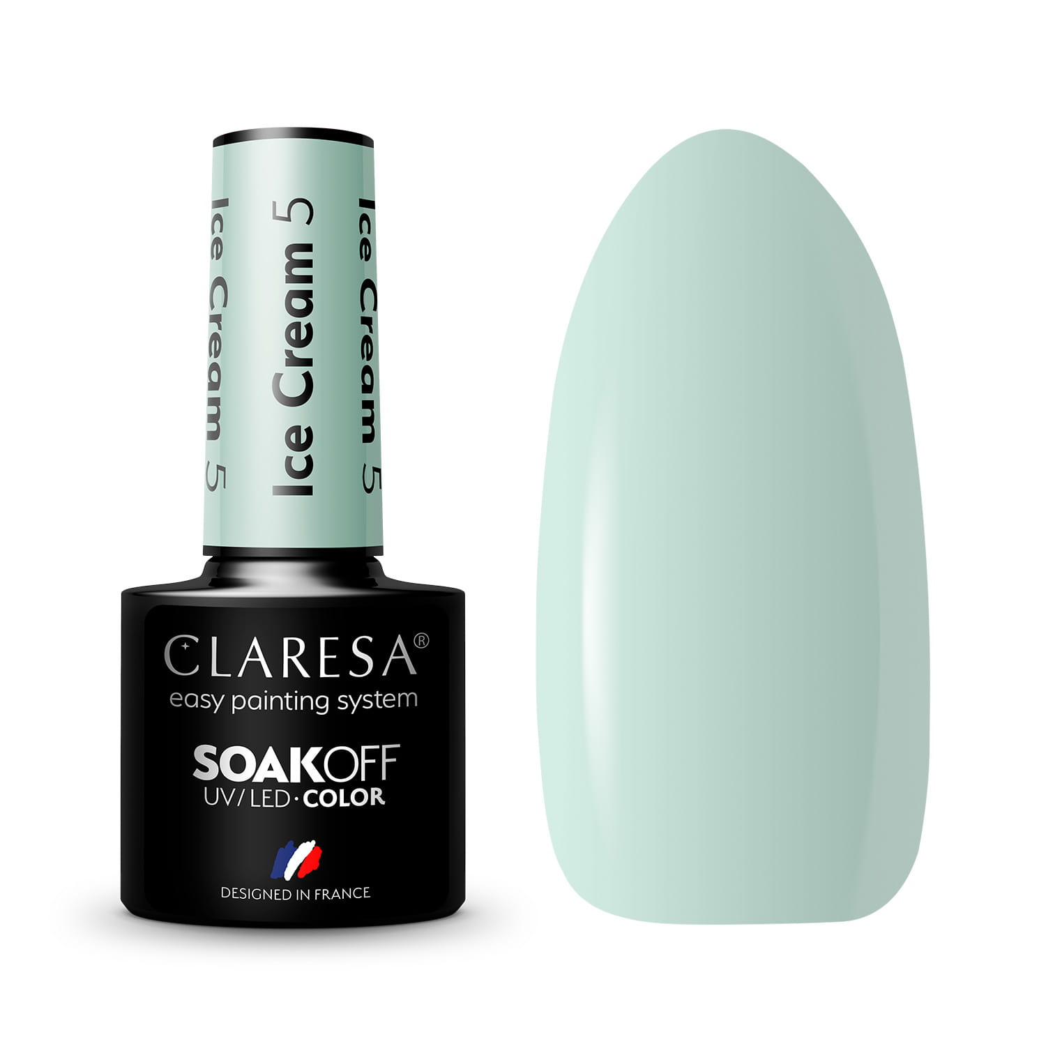 Claresa - Lakier hybrydowy Ice Cream  -5g