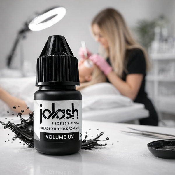 Jolash Jl Volume UV -  Klej Do Przedłużania Rzęs Metodą UV Nowa Rzadka Formuła 3ml