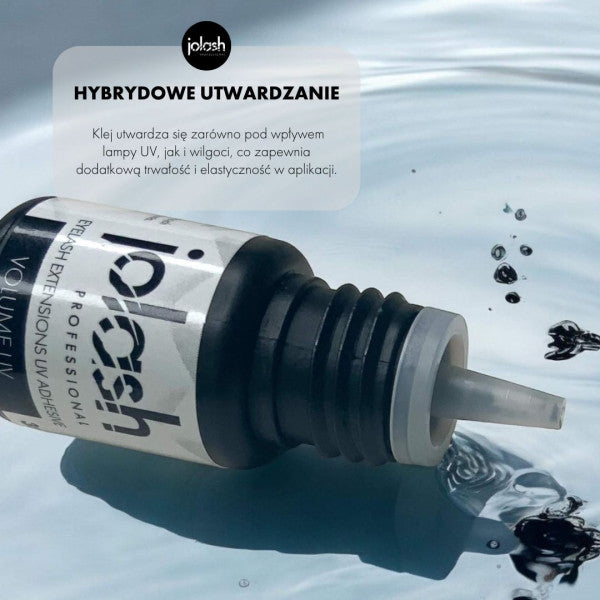 Jolash Jl Volume UV -  Klej Do Przedłużania Rzęs Metodą UV Nowa Rzadka Formuła 3ml