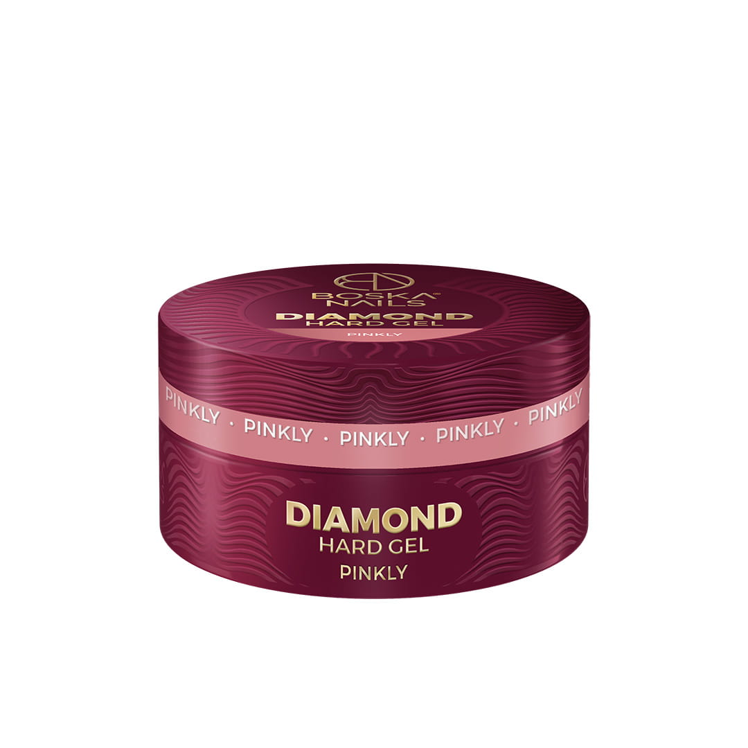 Boska Nails Żel Budujący Hard Diamond Gel Pinkly 30 Ml