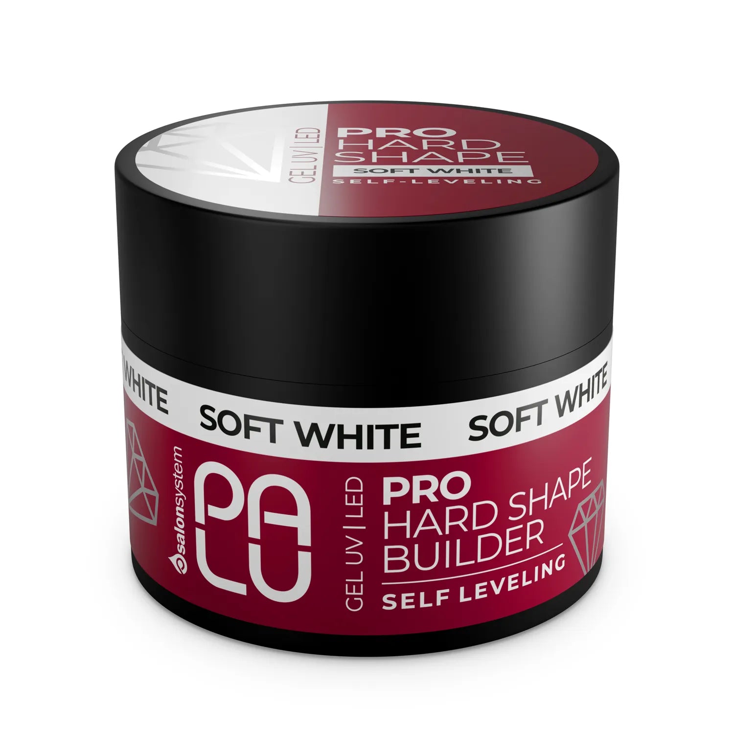 Palu Żel Budujący Pro Hard Shape Builder Gel Soft White 45g