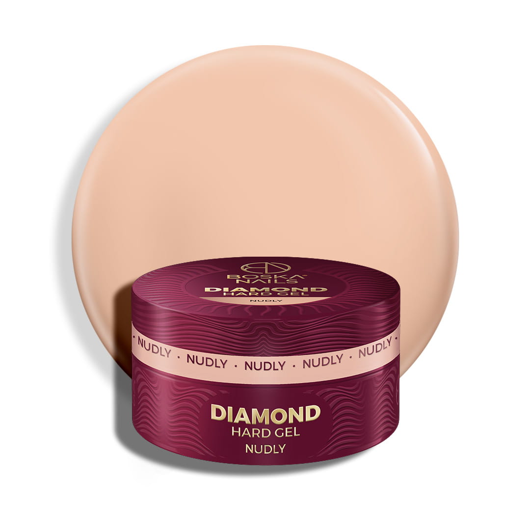 Boska Nails Żel Budujący Hard Diamond Gel Nudly 30 Ml