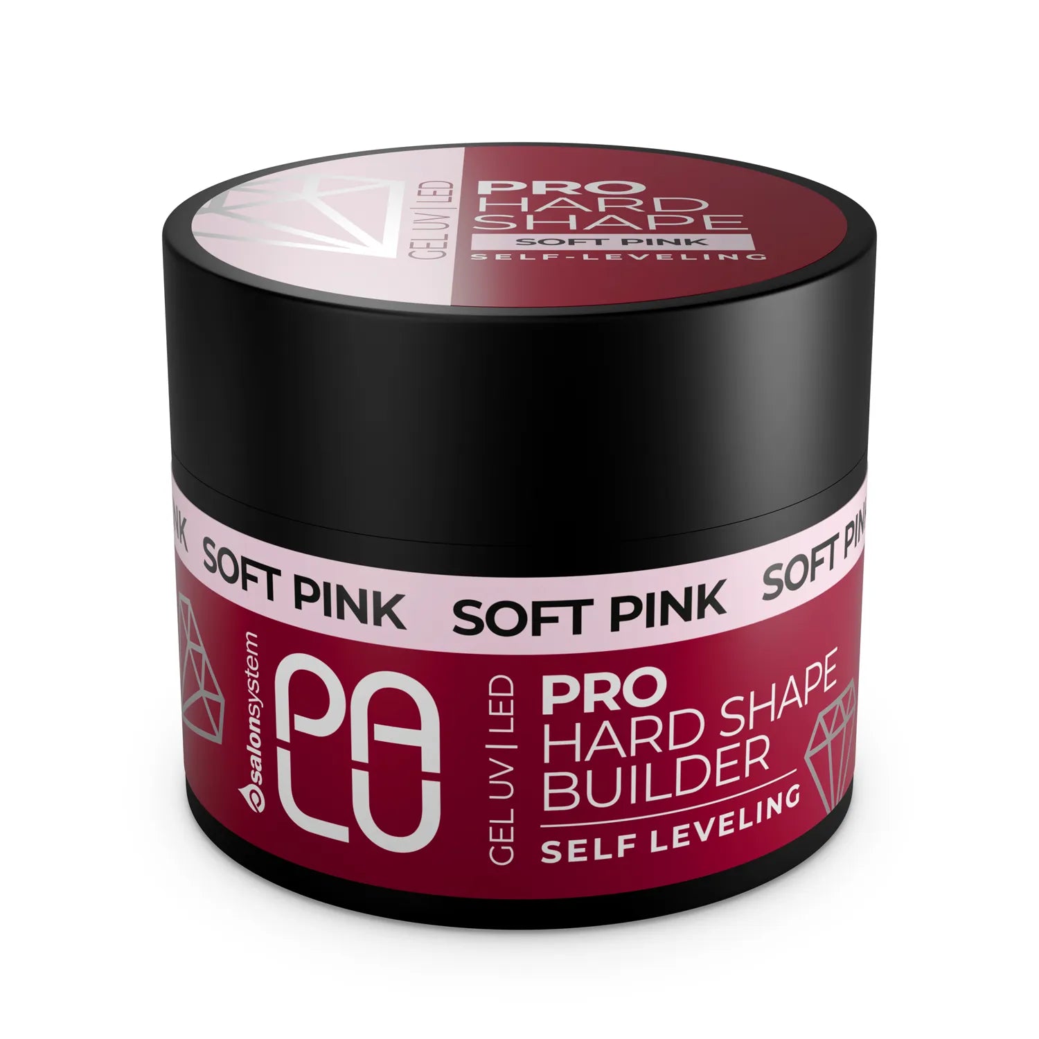 Palu Żel Budujący Pro Hard Shape Builder Gel Soft Pink 45g