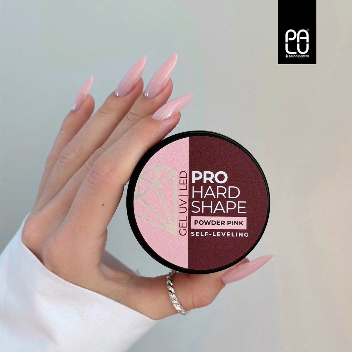 Palu Żel Budujący Pro Hard Shape Builder Gel Powder Pink 45g
