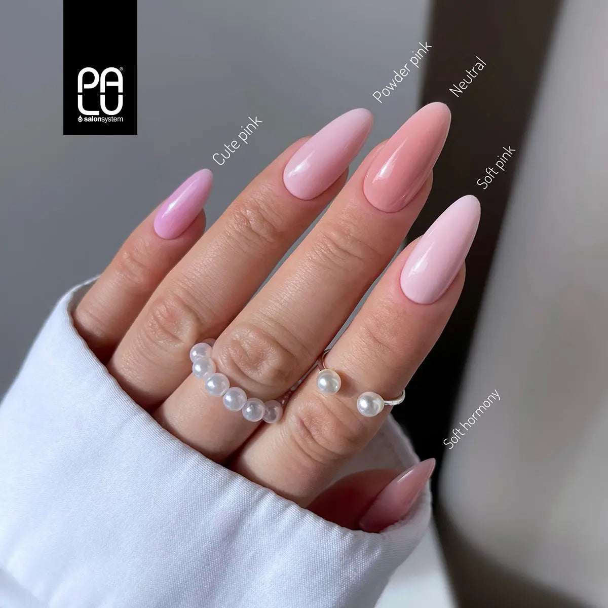 Palu Żel Budujący Pro Hard Shape Builder Gel Powder Pink 45g