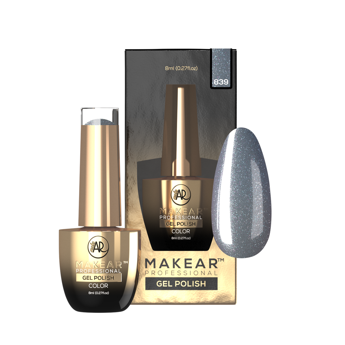 MAKEAR Makear Hybrid-Nagellack 839 Princess 8 ml — Inhaltsstoffe und Bewertung