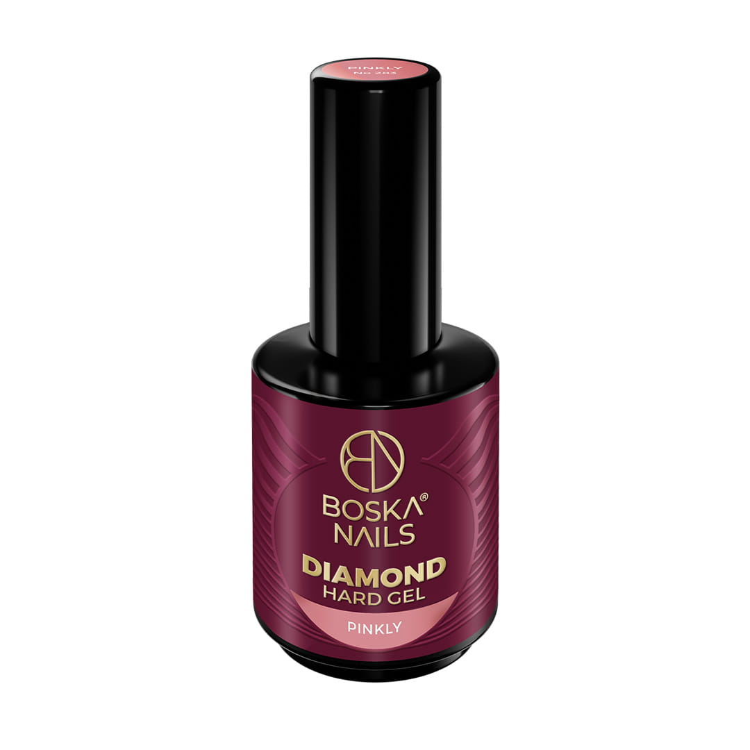 Boska Nails Żel Budujący Hard Diamond Gel Pinkly 15ml