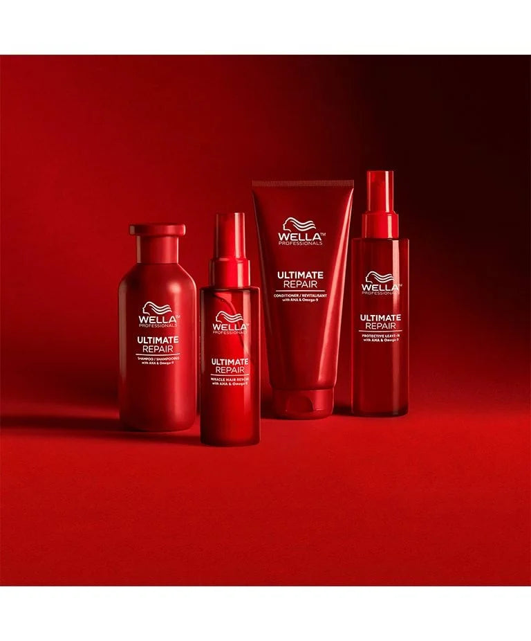Wella Ultimate Repair Zapobiegająca Puszeniu, Wygładzająca Włosy Ochronna Odżywka Bez Spłukiwania 140 Ml