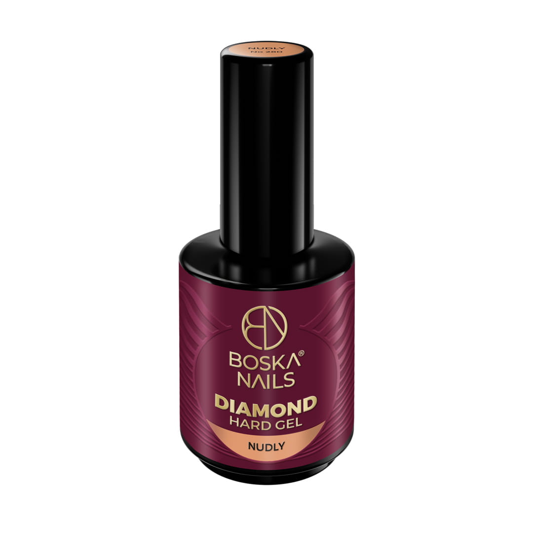 Boska Nails Żel Budujący Hard Diamond Gel Nudly 15ml
