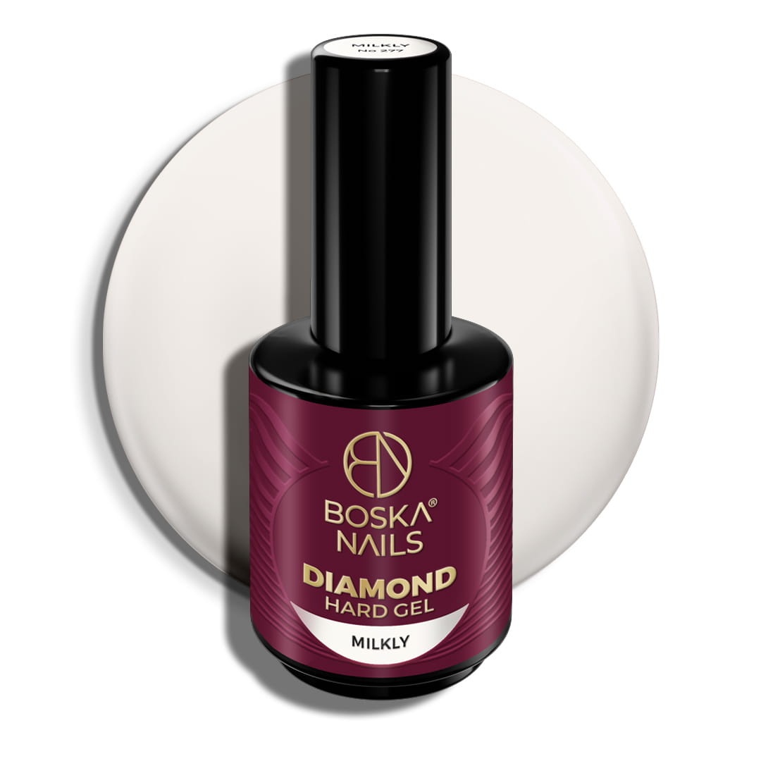 Boska Nails Żel Budujący Hard Diamond Gel Milkly 15ml