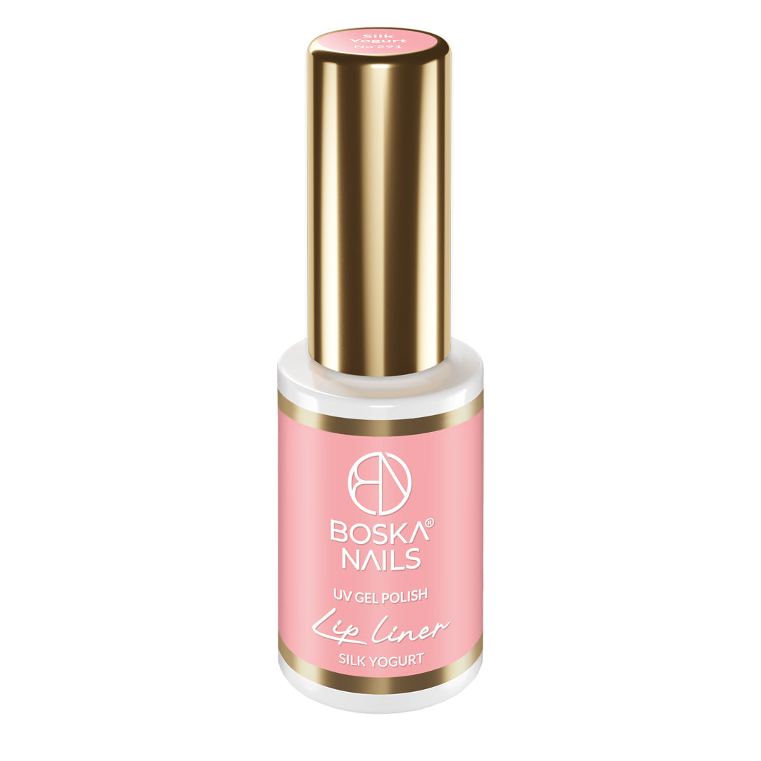 Boska Nails Lakier Hybrydowy Lip Liner Silk Yogurt No 591 6ml