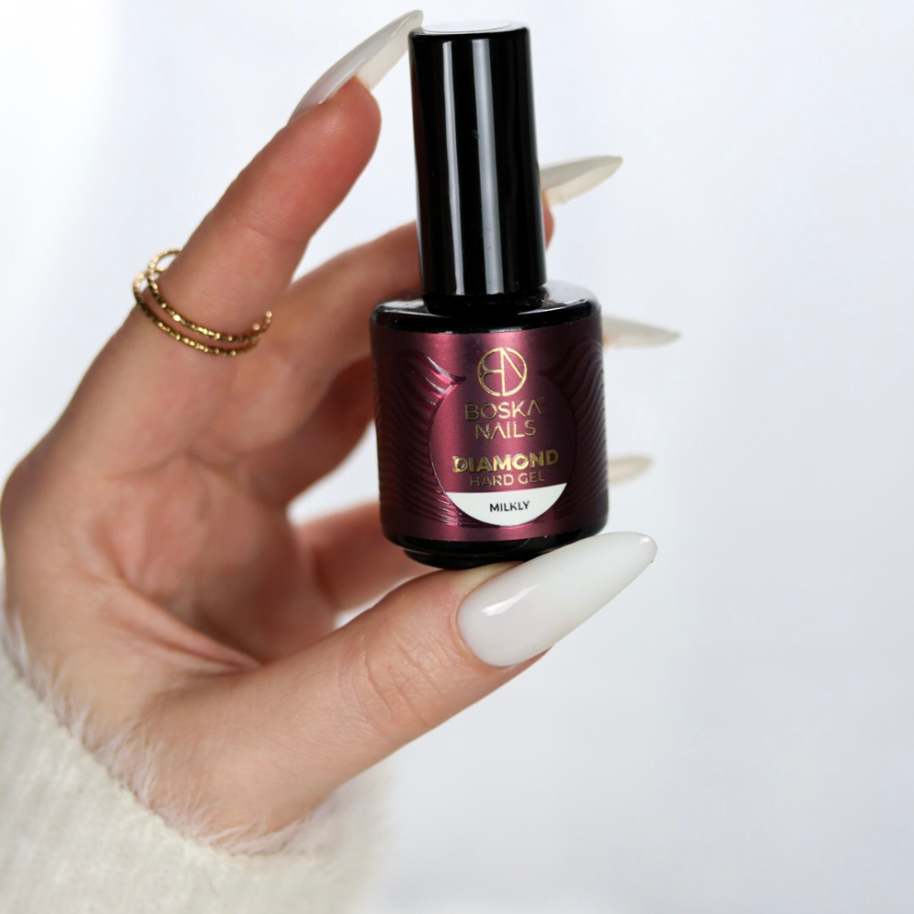 Boska Nails Żel Budujący Hard Diamond Gel Milkly 15ml
