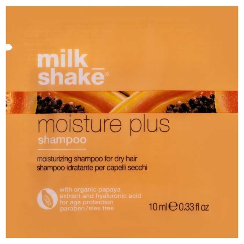 Inny Producent Milk Shake Moisture Plus Shampoo Nawilżający Szampon Dla Bardziej Miękkich Włosów, 10 Ml — Inhaltsstoffe i ocena