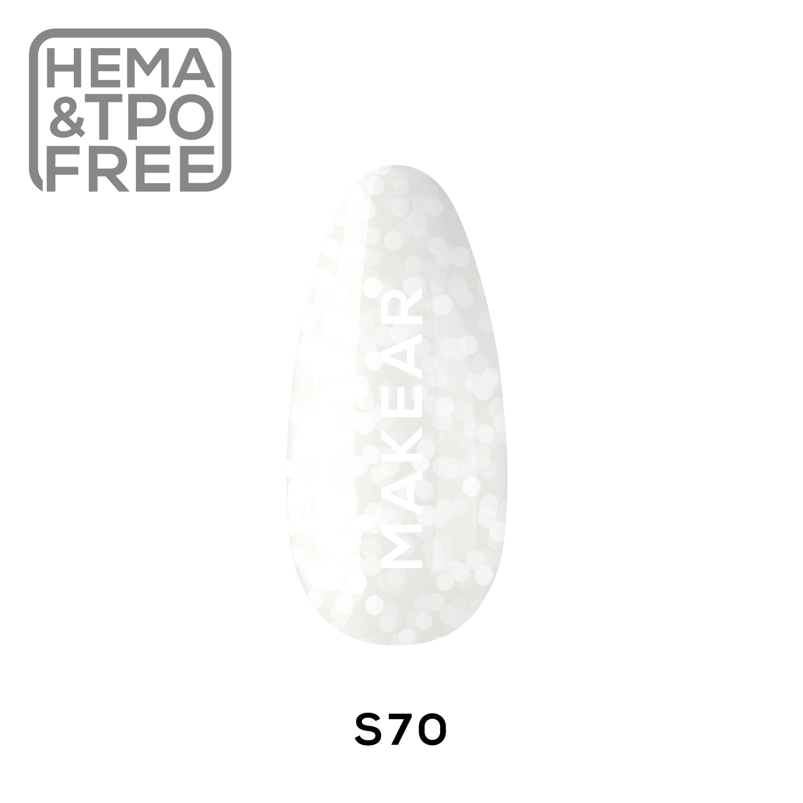 Makear Lakier Hybrydowy S70 Eternal Vow 8Ml