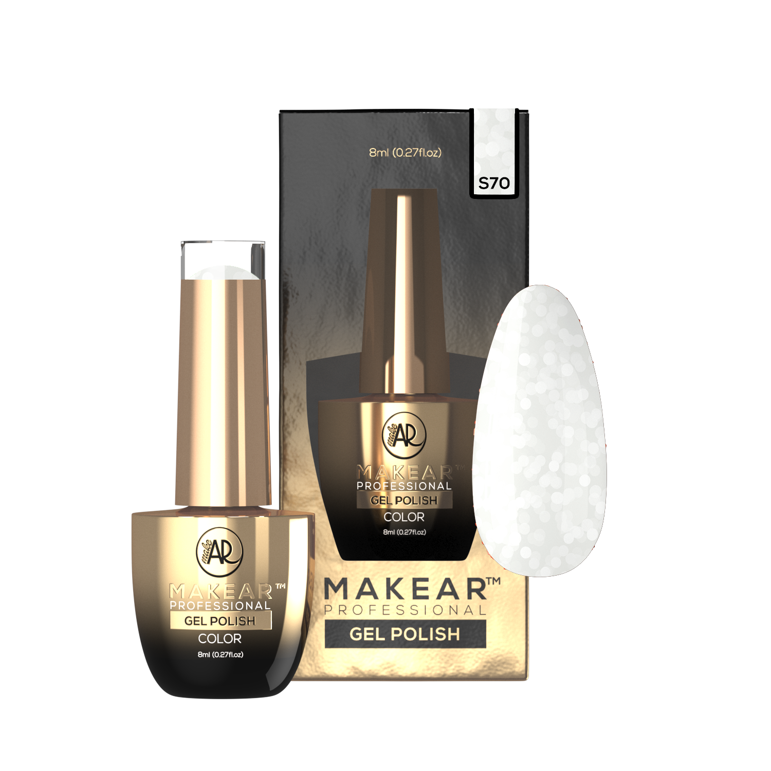 Makear Lakier Hybrydowy S70 Eternal Vow 8Ml
