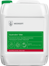 Medisept Quatrodes® One Koncentrat Do Mycia I Dezynfekcji Powierzchni Nieinwazyjnych Wyrobów Medycznych 5L