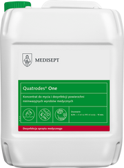 Medisept Quatrodes® One Koncentrat Do Mycia I Dezynfekcji Powierzchni Nieinwazyjnych Wyrobów Medycznych 5L