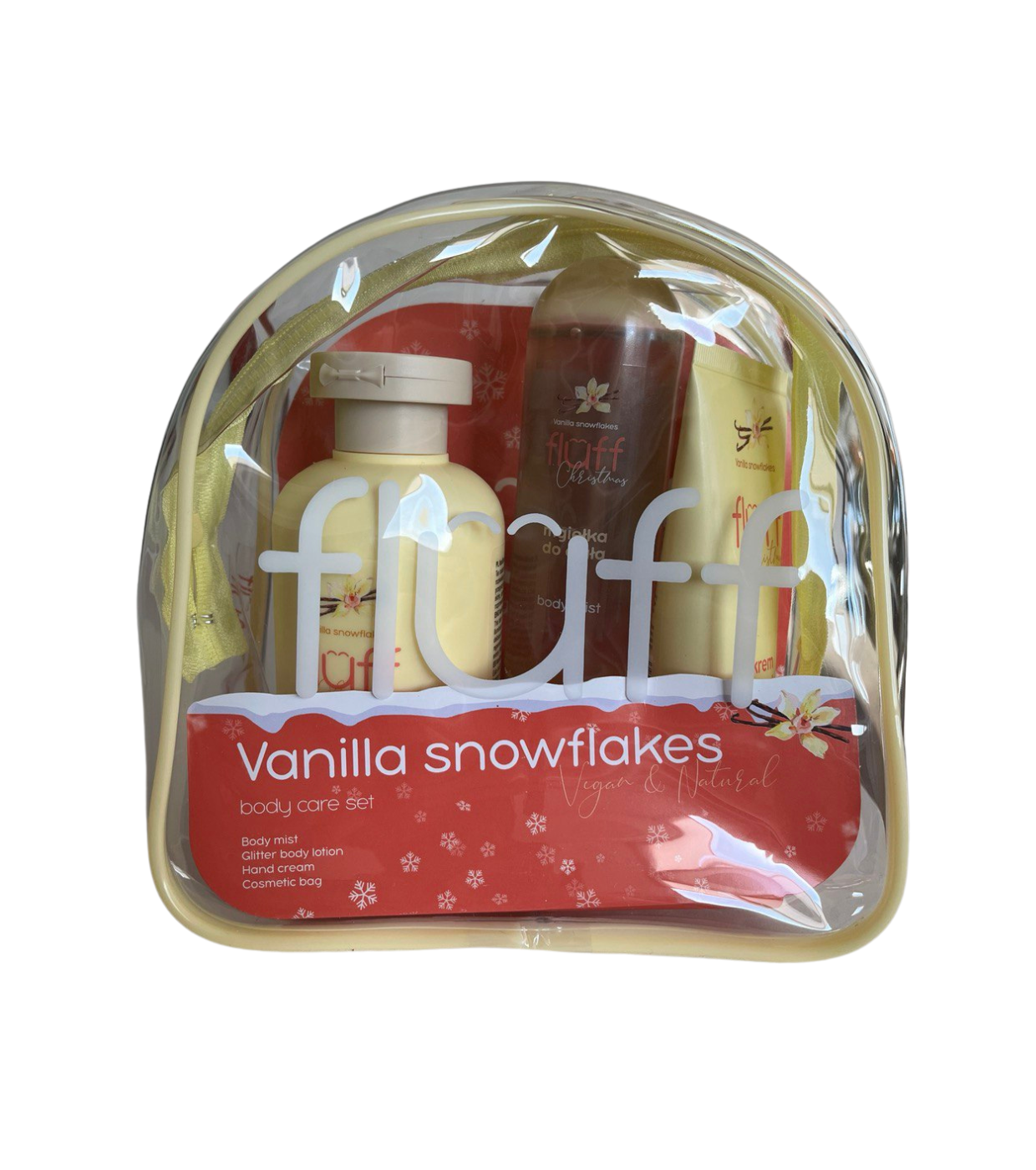 Fluff Zestaw Do Pielęgnacji Ciała Vanilla Snowflakes
