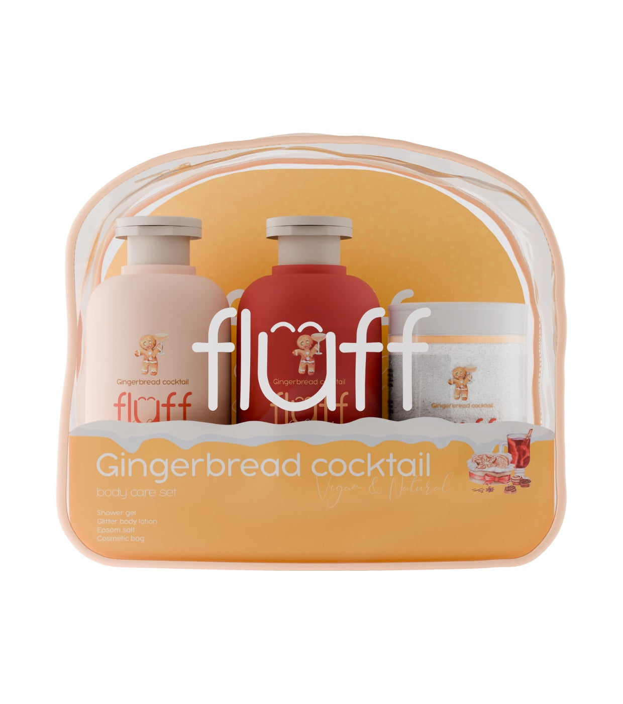 Fluff Zestaw Do Pielęgnacji Ciała Gingerbread Cocktail