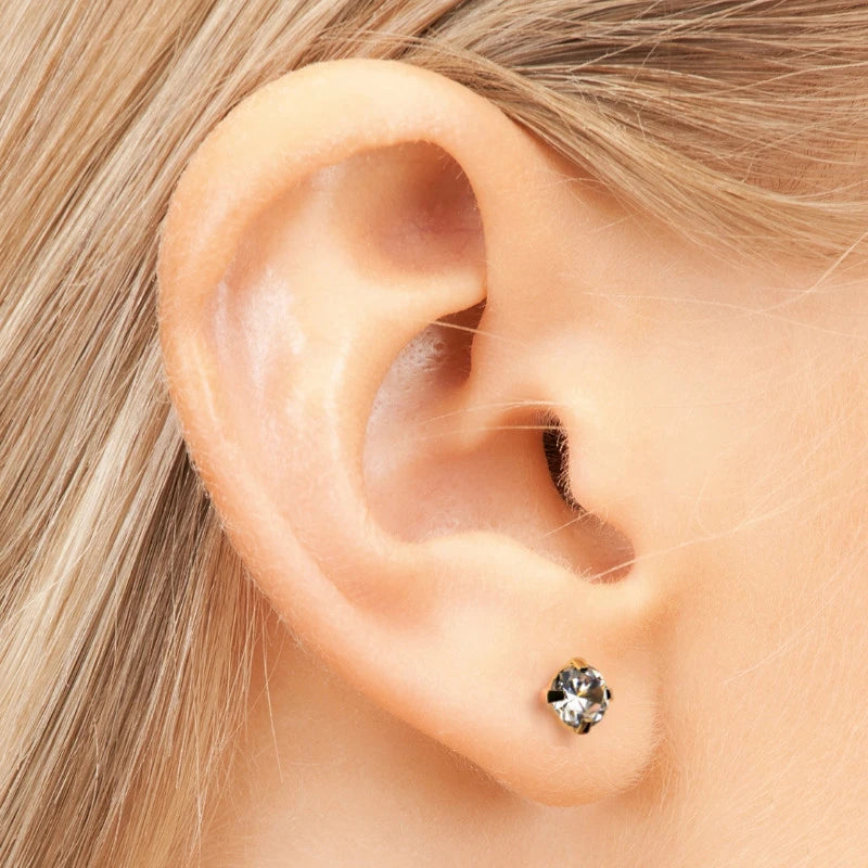 Studex System 75 Kolczyk Do Przekłuwania Uszu 7522-0100 Cubic Zirconia