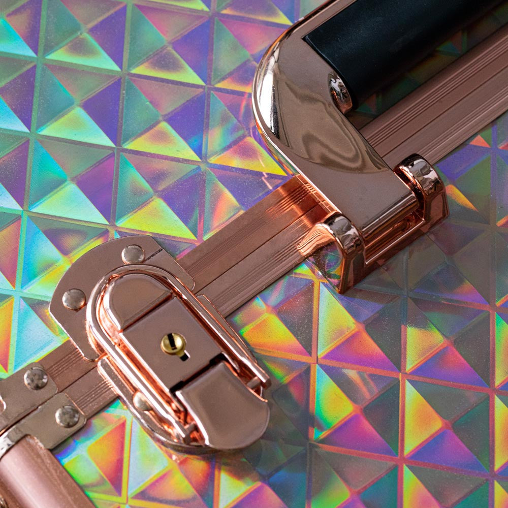 Kuferek Kosmetyczny M Na Lakiery K107-7H Rose Golden