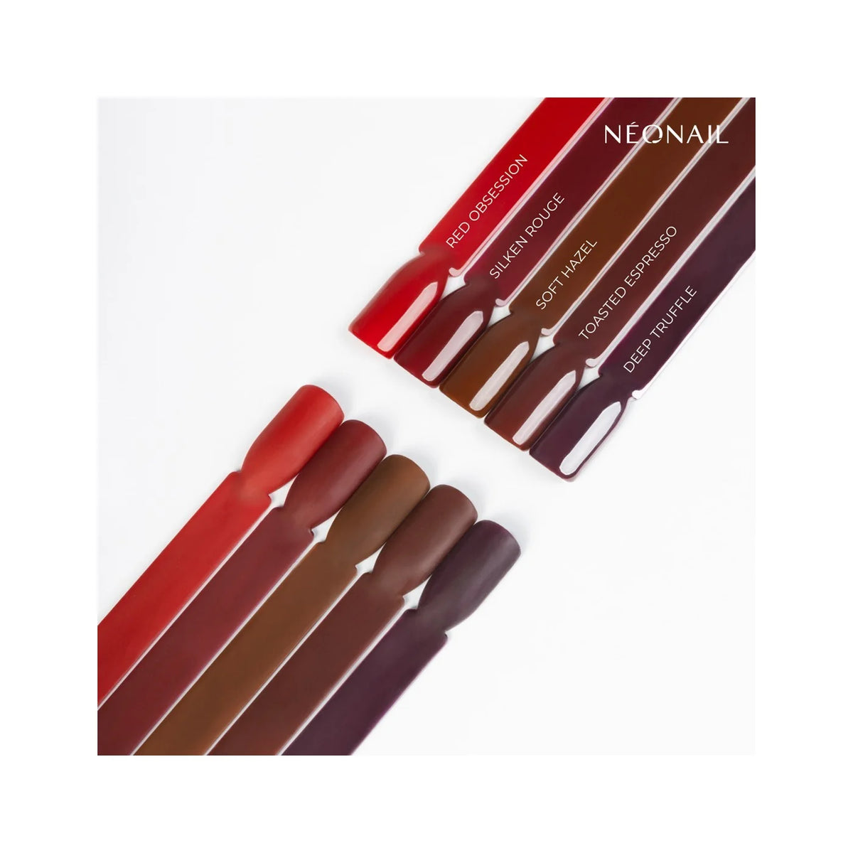 NeoNail Lakier hybrydowy Silken Rouge 7,2 ml